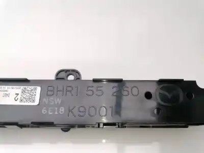 Second-hand car spare part multifunction display for mazda cx-3 (dk) pe oem iam references bhr155260  bhr155260a