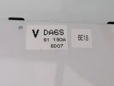 Second-hand car spare part heating / air conditioning control panel for mazda cx-3 (dk) pe oem iam references 61190a  dd2f61190