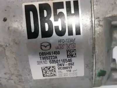 Second-hand car spare part air conditioning compressor for mazda cx-3 (dk) pe oem iam references db5h61450  6050116546