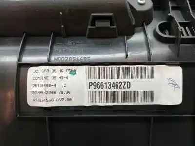 Peça sobressalente para automóvel em segunda mão quadrante por citroen c4 coupe millenium referências oem iam 96613462zd  