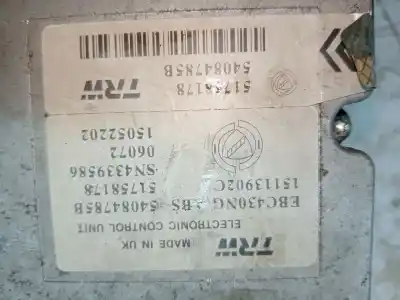 Pezzo di ricambio per auto di seconda mano abs per lancia ypsilon (101) 1.4 16v platino riferimenti oem iam 71740272  71741215