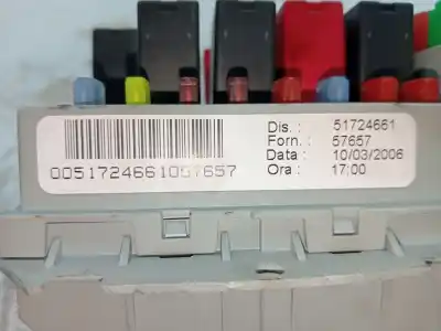 Second-hand car spare part fuse box unit for lancia ypsilon (101) 1.4 16v platino oem iam references 51724661  51724662