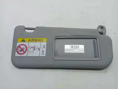 Peça sobressalente para automóvel em segunda mão para-sol direito por kia rio (yb) concept 78 cv / 57 kw referências oem iam 852021w360hcs