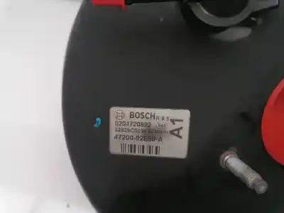 Peça sobressalente para automóvel em segunda mão servo freio por toyota auris (e18) 1nd referências oem iam 4720002e90a  