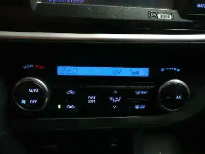 Second-hand car spare part heating / air conditioning control panel for toyota auris (e18) 1nd oem iam references 5590002380  