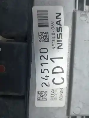 Peça sobressalente para automóvel em segunda mão centralina de motor uce por nissan note (e12) 1.2 referências oem iam 237033va3a  295771902