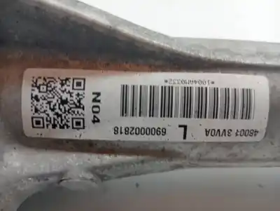 Second-hand car spare part steering rack for nissan note (e12) 1.2 oem iam references 480019u100  