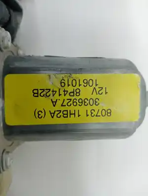 Second-hand car spare part driver left window regulator for nissan note (e12) 1.2 oem iam references 807019u20a  