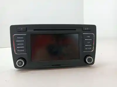 Second-hand car spare part multifunction display for skoda yeti skoda yeti oem iam references 1z0035156n