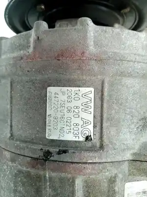 Peça sobressalente para automóvel em segunda mão compressor de ar condicionado a/a a/c por audi a3 (8p) a3 referências oem iam 1k0820859s  