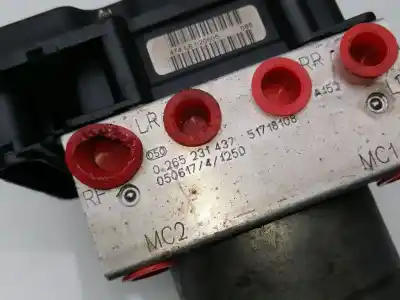 Peça sobressalente para automóvel em segunda mão abs por fiat stilo (192) 192a9000 referências oem iam 51718108  0265231437 - 0265800369