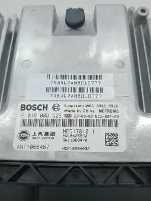 Second-hand car spare part ecu engine control for mg mg zr 2.0 td oem iam references an11068467  