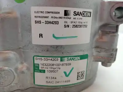 Second-hand car spare part air conditioning compressor for mg mg zr 2.0 td oem iam references 24111499  shs33h4203