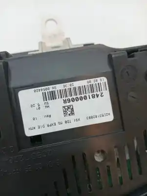 Peça sobressalente para automóvel em segunda mão quadrante por renault laguna iii expression tomtom referências oem iam 248100006r  