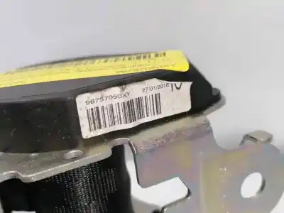 Автозапчастина б/у задній лівий ремін безпеки для citroen c-elysée bh02 посилання на oem iam 96757050xy  