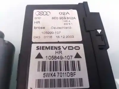 Peça sobressalente para automóvel em segunda mão motor elevador vidro traseiro direito por audi a4 avant (8e) brb referências oem iam 8e0959802a  0130821766