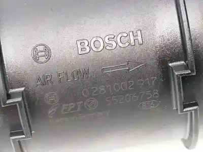 Second-hand car spare part flowmeter for opel combo life e opel combo oem iam references 55206758  