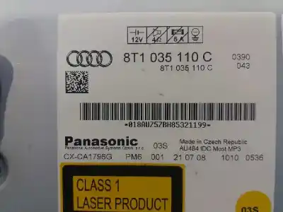 Peça sobressalente para automóvel em segunda mão módulo / sistema de navegação gps por audi a4 berlina (8e) a4 8e referências oem iam 4e0910888e  4f0035541l - 8t1035110c