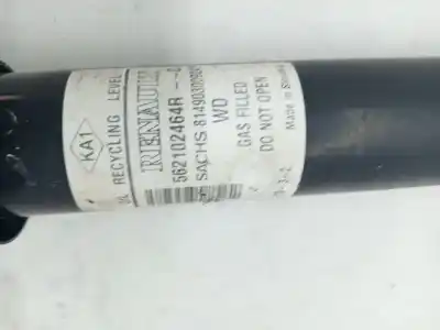 Автозапчастина б/у амортизатор задній лівий для dacia dokker k9kc6 посилання на oem iam 562102464r  