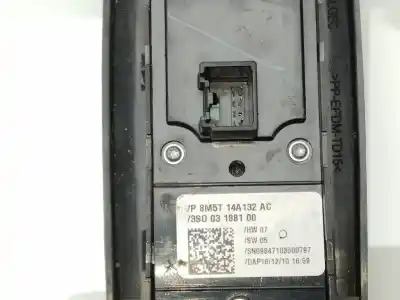 Second-hand car spare part left front power window switch for ford kuga (cbv) ufda oem iam references 8m5t14a132ac  