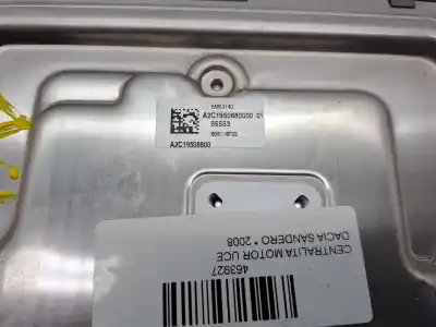 Second-hand car spare part ecu engine control for dacia sandero 1.6 lpg oem iam references 237109776r  