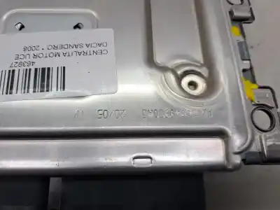 Second-hand car spare part ecu engine control for dacia sandero 1.6 lpg oem iam references 237109776r  
