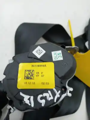 Автозапчастина б/у задній лівий ремін безпеки для ford ka (ccu) ka+ посилання на oem iam 2241765  