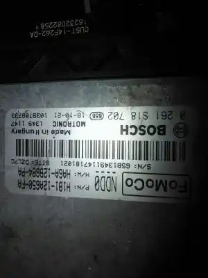 Second-hand car spare part ecu engine control for ford fiesta (ce1) sfjh oem iam references h1b112a650fa  