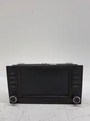 Piesă de schimb auto la mâna a doua ecran display multifuncțional displei pentru seat leon (5f1) style referințe oem iam 5f0919604a