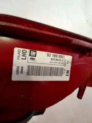 Автозапчастина б/у лівий ход ліхар для OPEL CORSA D (S07) 1.7 CDTI (L08 L68) Посилання на OEM IAM 93189092  