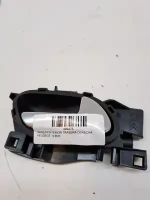 Peça sobressalente para automóvel em segunda mão puxador interior traseiro direito por peugeot 208 bh02 referências oem iam 96555516vv