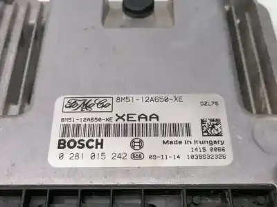 Second-hand car spare part ecu engine control for ford focus c-max (cap) g8da oem iam references 8m5112a650xe  0281015242