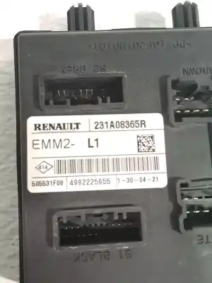 Second-hand car spare part electronic module for renault expres rjk / fd0 oem iam references 231a08365r  