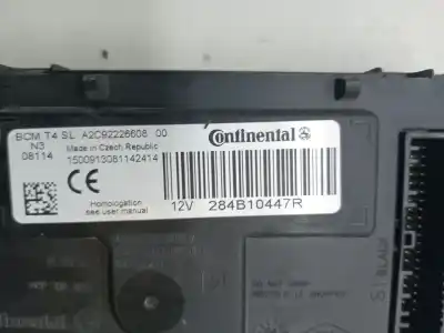 Автозапчастина б/у електронний модуль для dacia dokker sl xplore 95 cv / 70 kw посилання на oem iam 284b10447r  