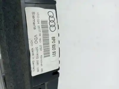 Second-hand car spare part dashboard for audi a3 (8p) a3 ii hayon fase 1 oem iam references 8p0920931  
