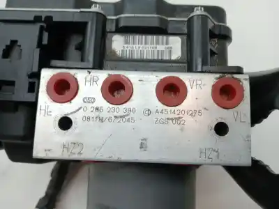 Peça sobressalente para automóvel em segunda mão abs por smart fortwo coupe 0.7 referências oem iam a4514201475  