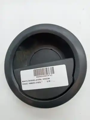 Peça sobressalente para automóvel em segunda mão puxador interior do lado direito por renault kangoo (f/kc0) authentique referências oem iam 826705746r