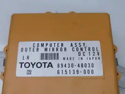 Peça sobressalente para automóvel em segunda mão módulo eletrônico por toyota rav 4 (a3) yokubari 150 cv / 110 kw referências oem iam 8943048030  