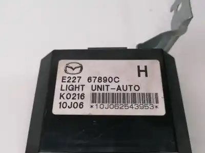 Peça sobressalente para automóvel em segunda mão módulo eletrônico por mazda cx-7 (er) 2.3 cat referências oem iam e22767890c  
