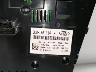 Pezzo di ricambio per auto di seconda mano impianto audio / radio cd per ford transit custom transit custom riferimenti oem iam 2190668  