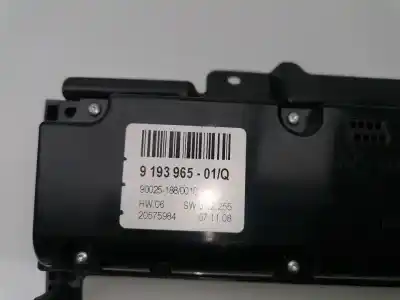 Peça sobressalente para automóvel em segunda mão comando de sofagem (chauffage / ar condicionado)  por bmw x5 (e70) 306d3 referências oem iam 64119310448  51456967464 - 919396501 918094602