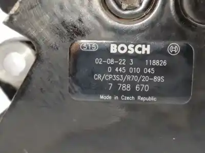 Second-hand car spare part injection pump for bmw serie 3 compact (e46) 204d4d oem iam references 7788670  0445010045