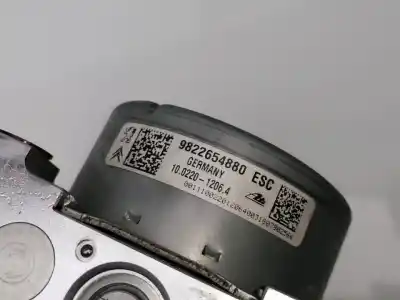 Автозапчасти б/у абс за citroen c-elysée bhy(bh02) ссылки oem iam 9822654880  