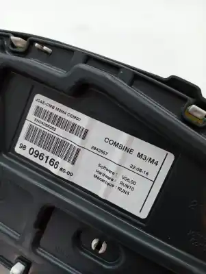 Second-hand car spare part dashboard for citroen c-elysee (dd_) 1.2 vti 72 (ddhmy0) oem iam references 9809616680  