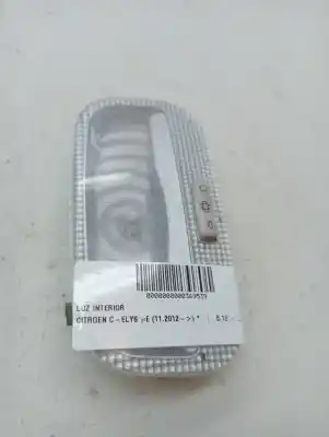 Second-hand car spare part interior light for citroen c-elysee (dd_) 1.2 vti 72 (ddhmy0) oem iam references 6362q0