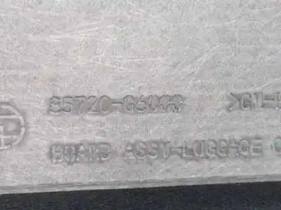 Second-hand car spare part parcel shelf for kia picanto (ja) g4la oem iam references 85720g6000wk  