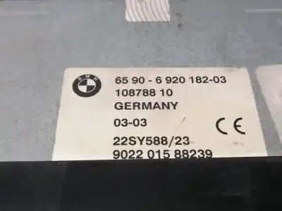 Peça sobressalente para automóvel em segunda mão módulo / sistema de navegação gps por bmw x5 (e53) m57-306d1 referências oem iam 65906920182  692018203