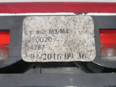 Автозапчастина б/у центральний задній ламп для citroen c-elysée bh02 посилання на oem iam 9675807280  