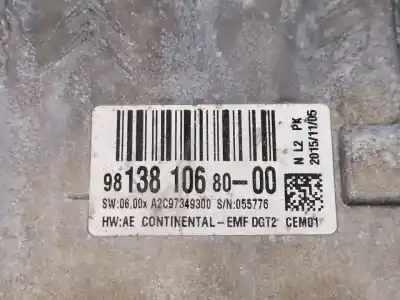 Second-hand car spare part multifunction display for ds 4 bh01 oem iam references 981381068000  9813810680 - a2c97349300