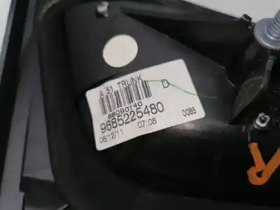 Peça sobressalente para automóvel em segunda mão farolim traseiro direito por citroen c3 kf01 referências oem iam 9685225480  